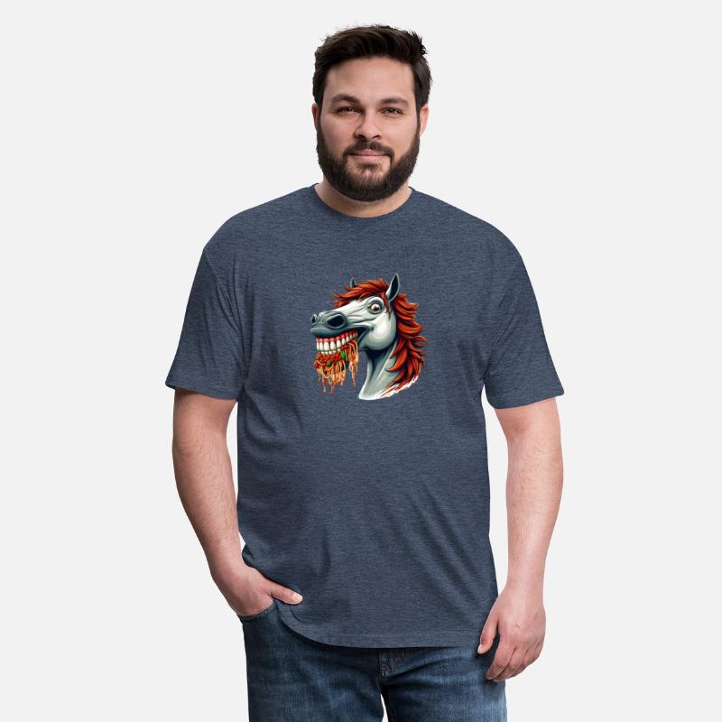 Pasta lover horse