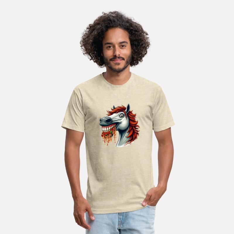 Pasta lover horse