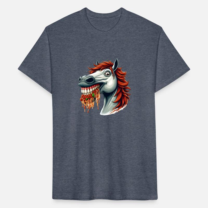 Pasta lover horse