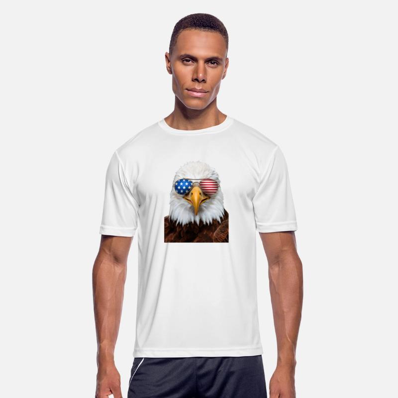Patriotic Bald Eagle