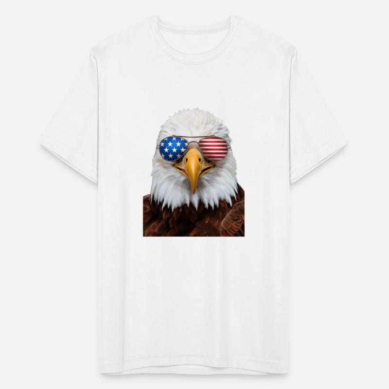 Patriotic Bald Eagle