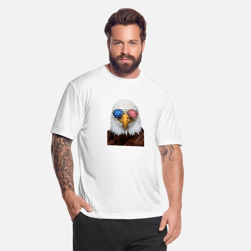 Patriotic Bald Eagle