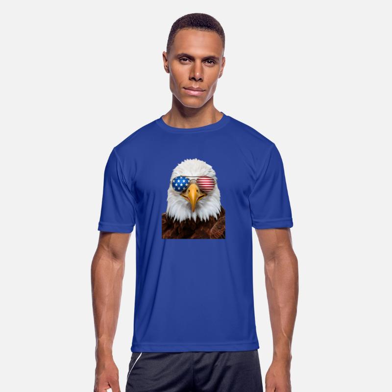 Patriotic Bald Eagle