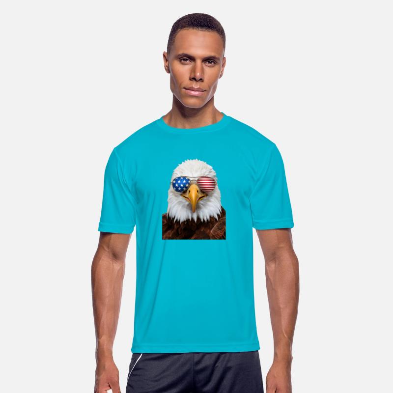 Patriotic Bald Eagle