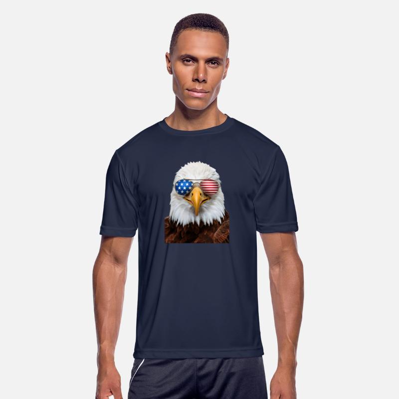 Patriotic Bald Eagle