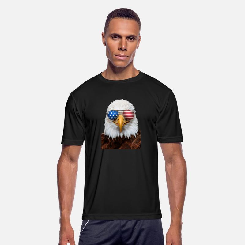 Patriotic Bald Eagle