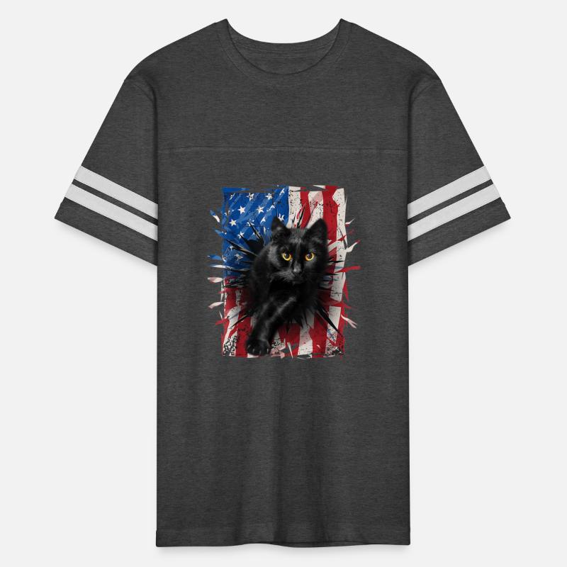 Patriotic Black American Flag