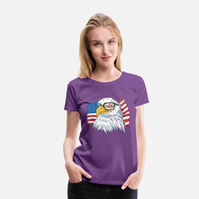 Patriotic eagle