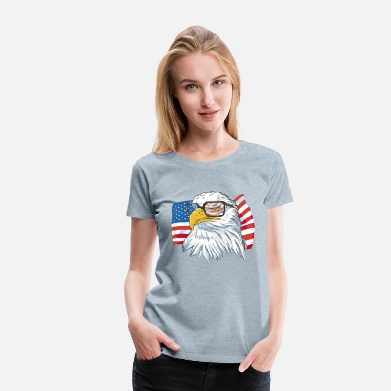 Patriotic eagle