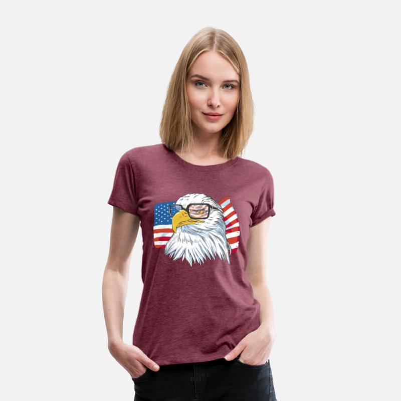 Patriotic eagle