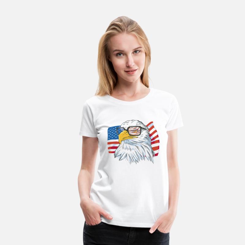 Patriotic eagle