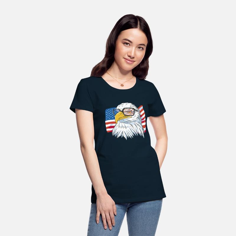 Patriotic eagle