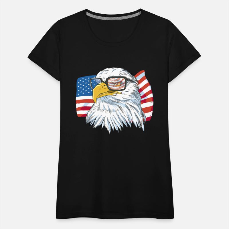 Patriotic eagle