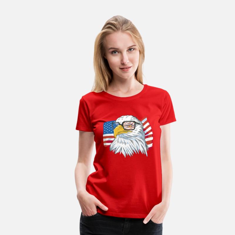 Patriotic eagle