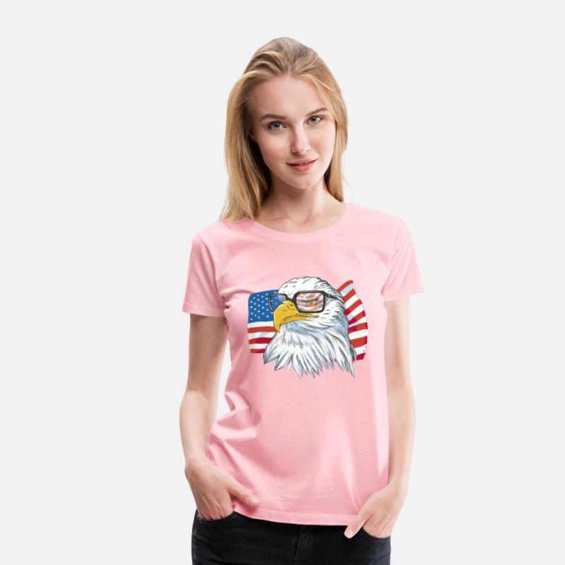 Patriotic eagle