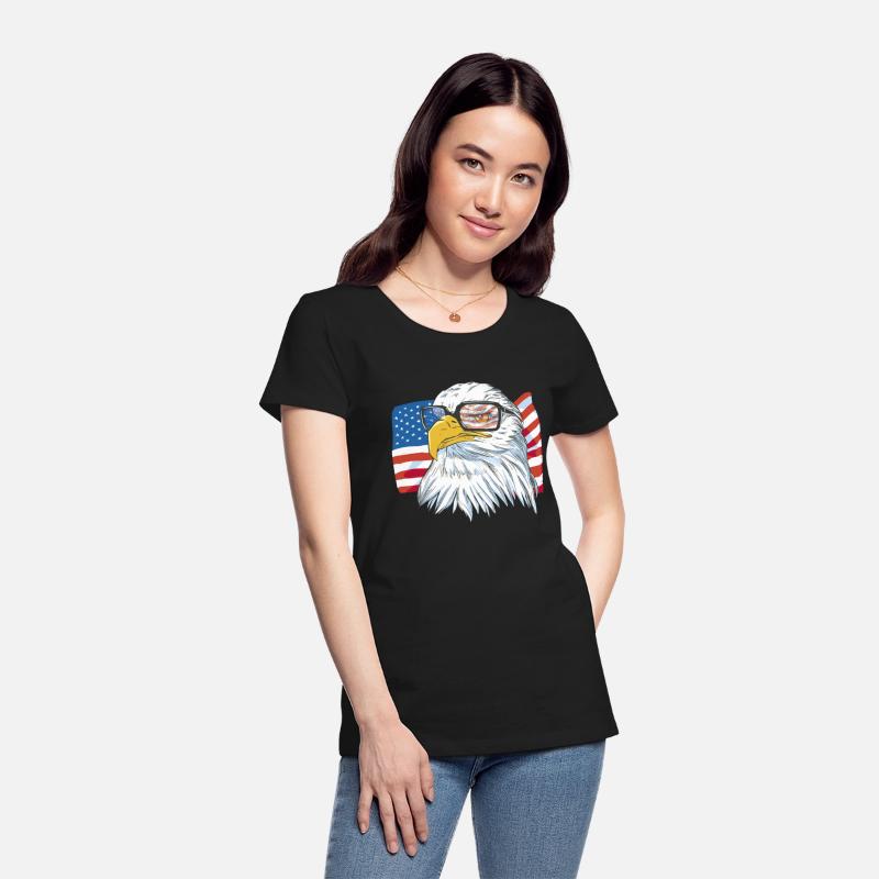 Patriotic eagle
