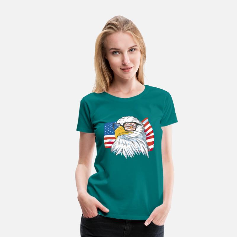 Patriotic eagle