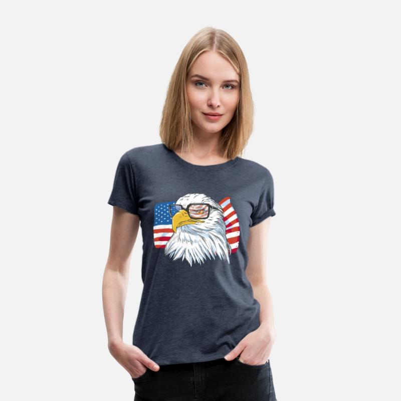Patriotic eagle