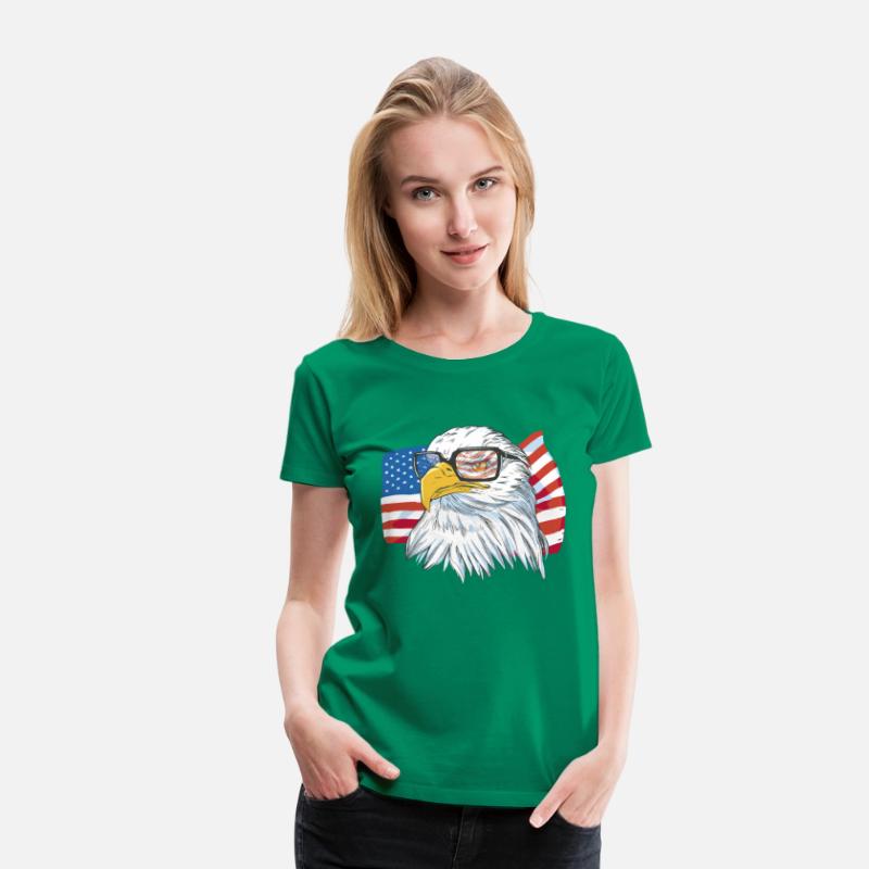 Patriotic eagle