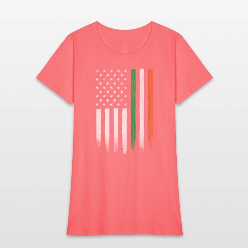 Patriotic Irish American Flag Ireland St Patrick'S