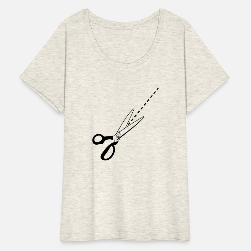 Pattern cutting scissors