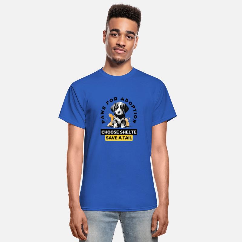 Paws for Adoption: Shelter Advocate Dog Graphic
