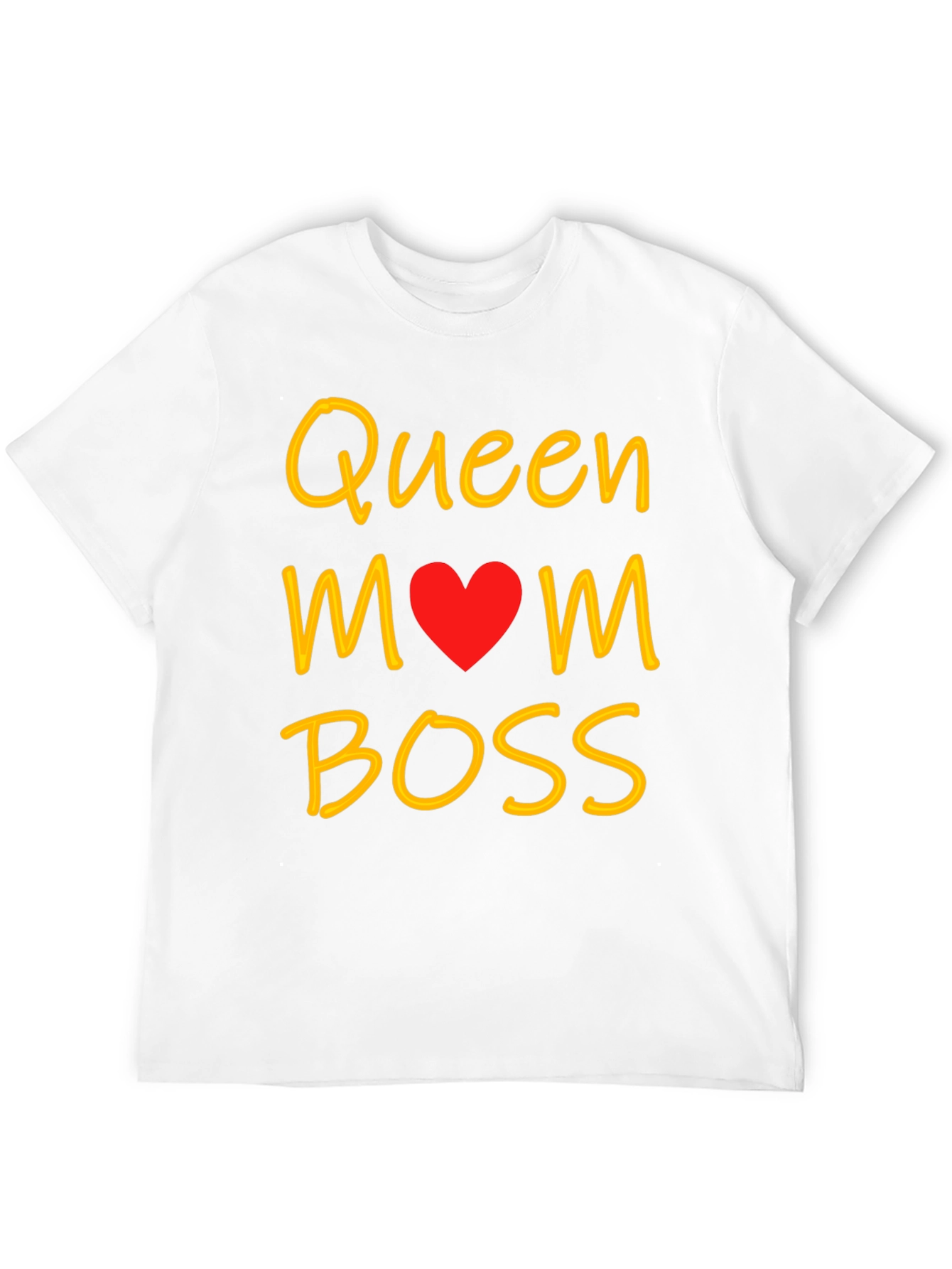 Queen Mom Boss Graphic T-Shirt