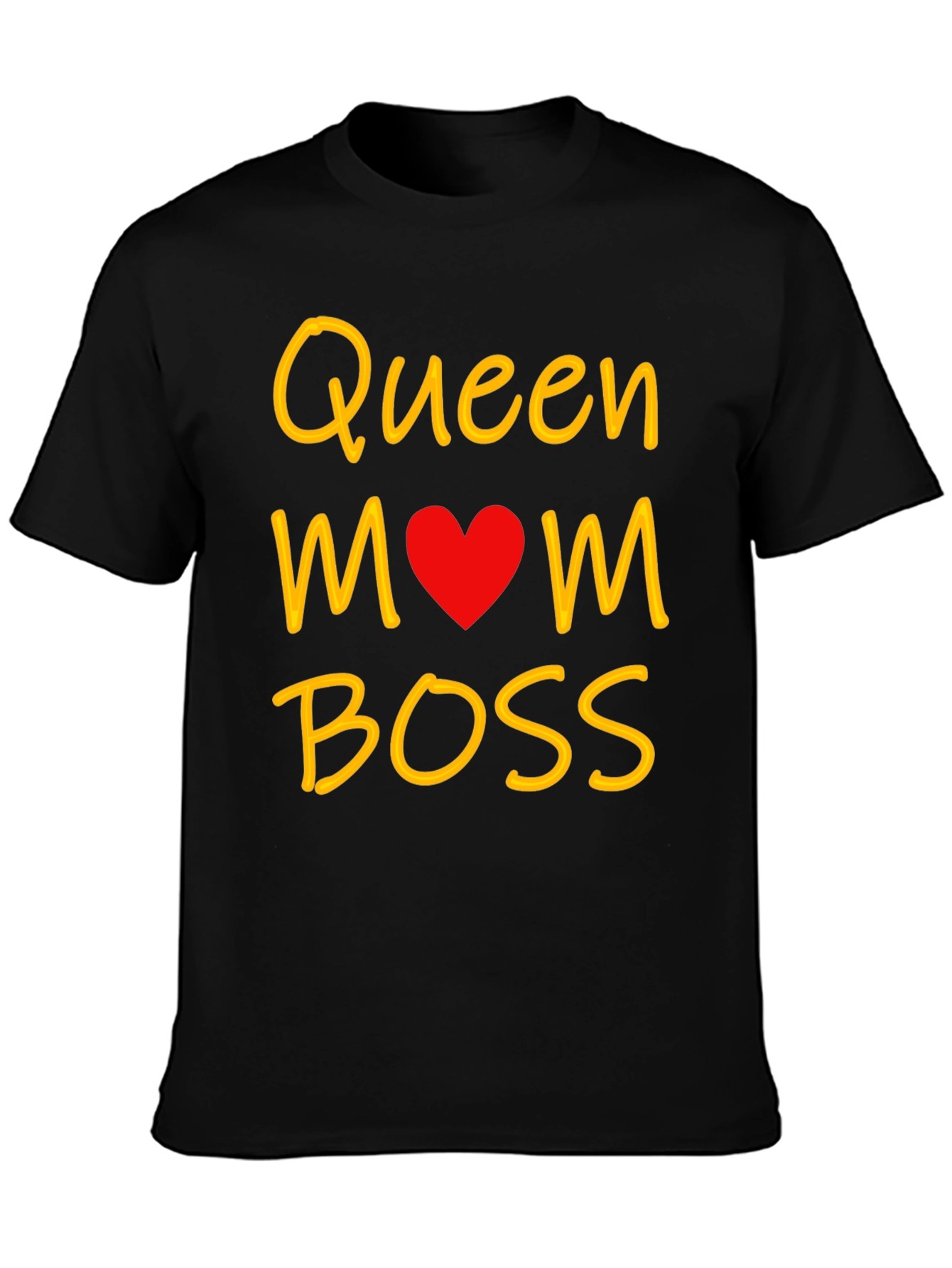 Queen Mom Boss Graphic T-Shirt
