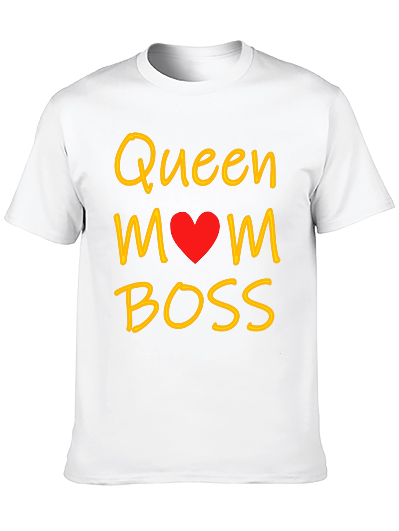 Queen Mom Boss Graphic T-Shirt