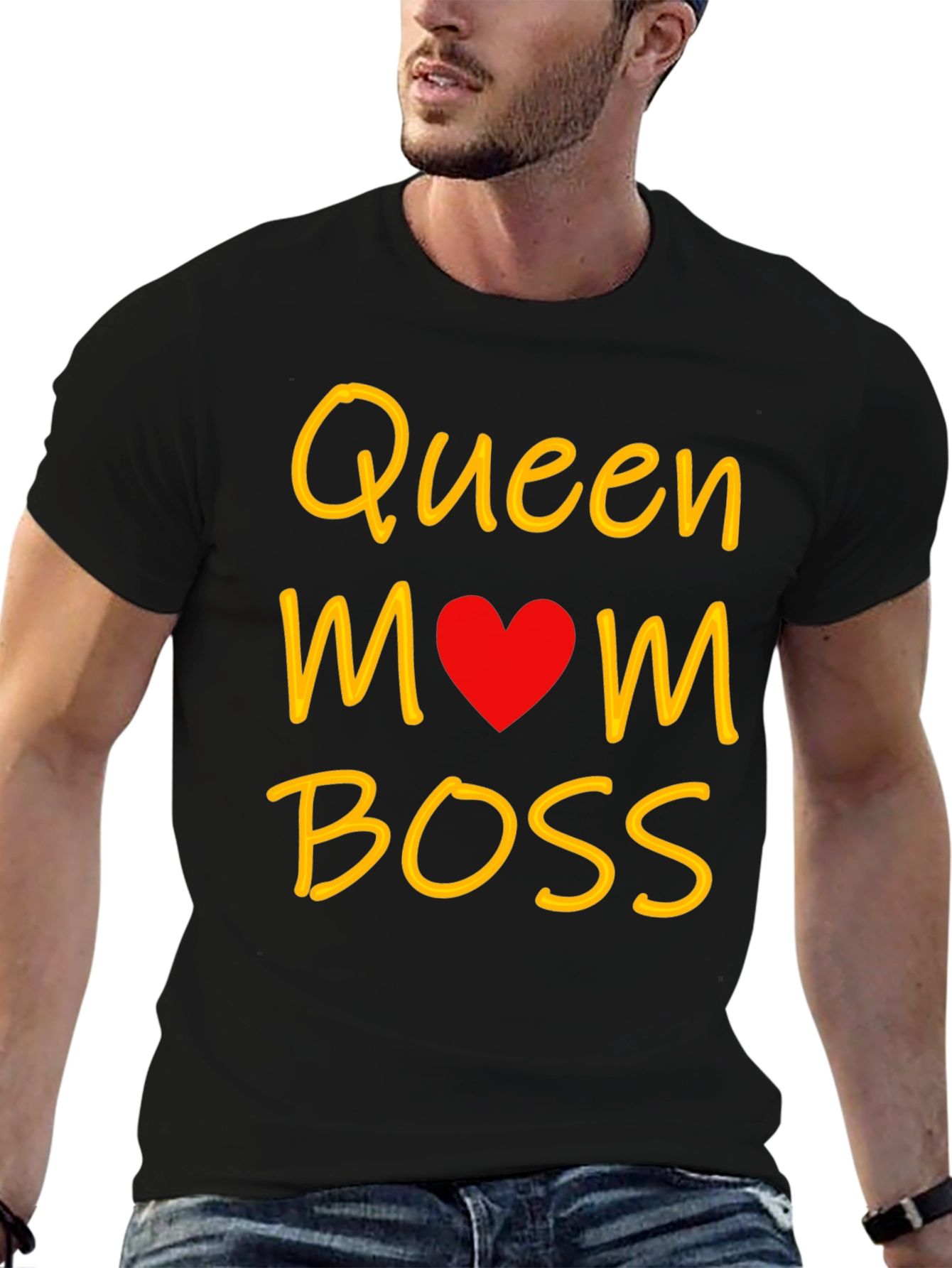 Queen Mom Boss Graphic T-Shirt