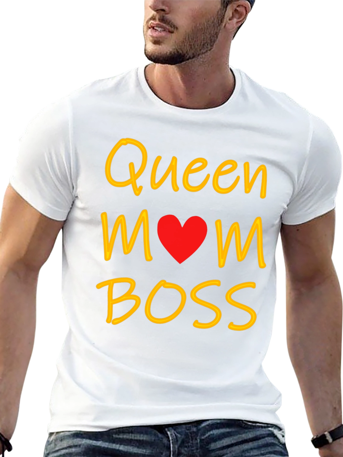 Queen Mom Boss Graphic T-Shirt