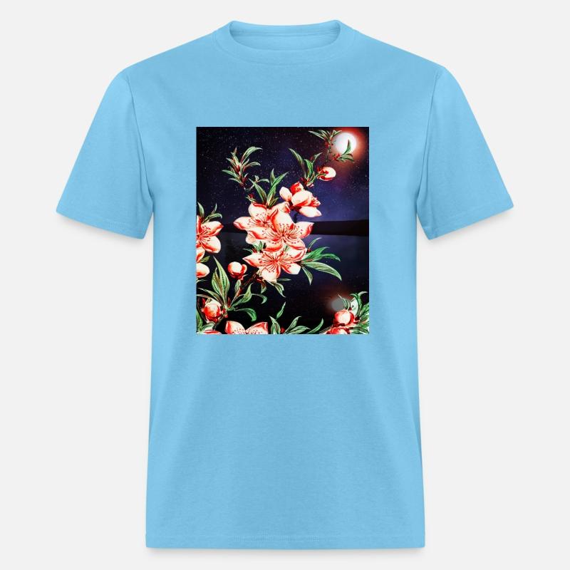 Peach tree blossoms with a beautiful background