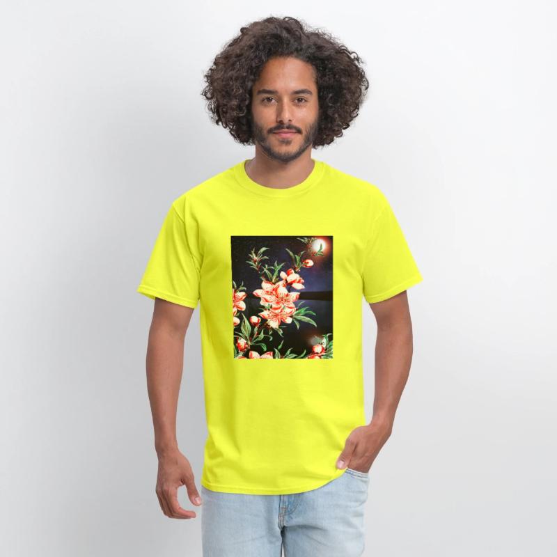 Peach tree blossoms with a beautiful background