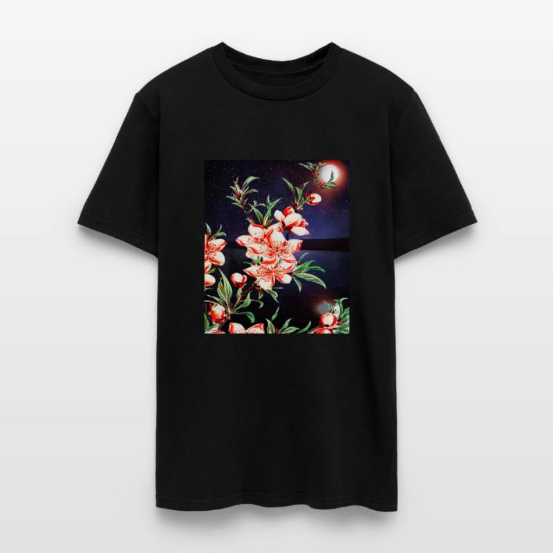Peach tree blossoms with a beautiful background