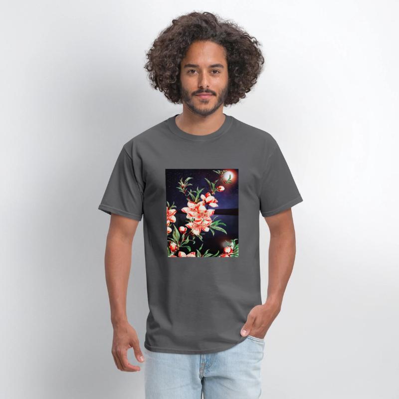 Peach tree blossoms with a beautiful background