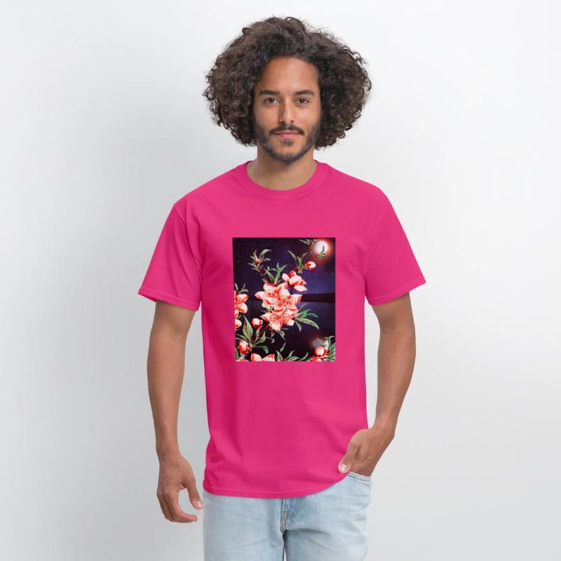 Peach tree blossoms with a beautiful background