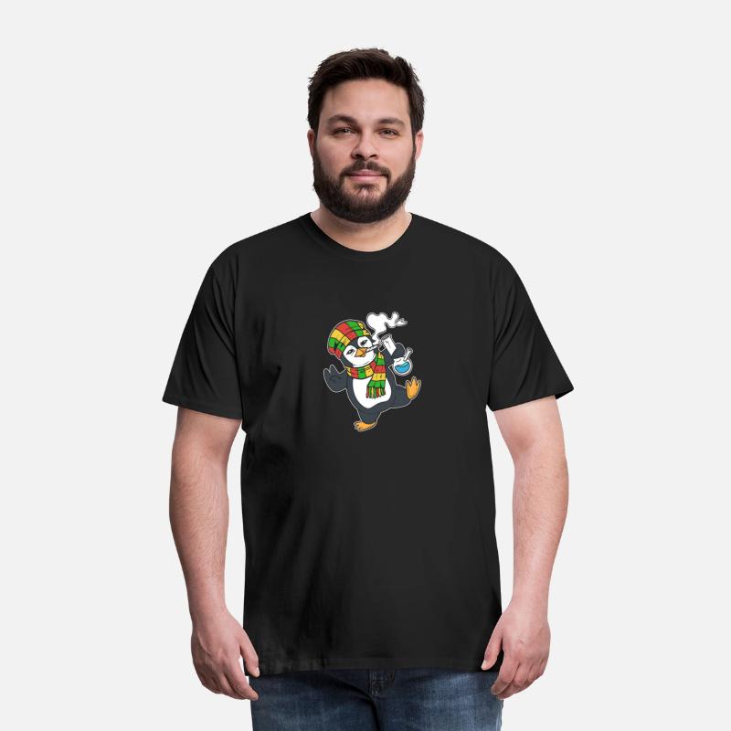 Penguin Smoking Nicotine Addict Gift