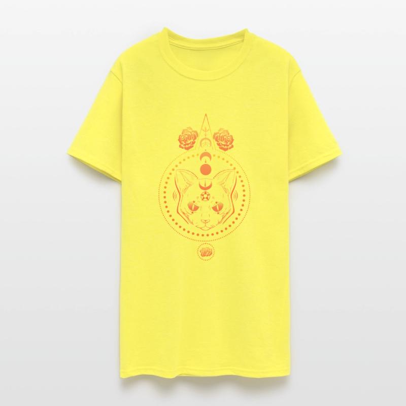 Pentagram Occult Satanic Gothic Cat Halloween