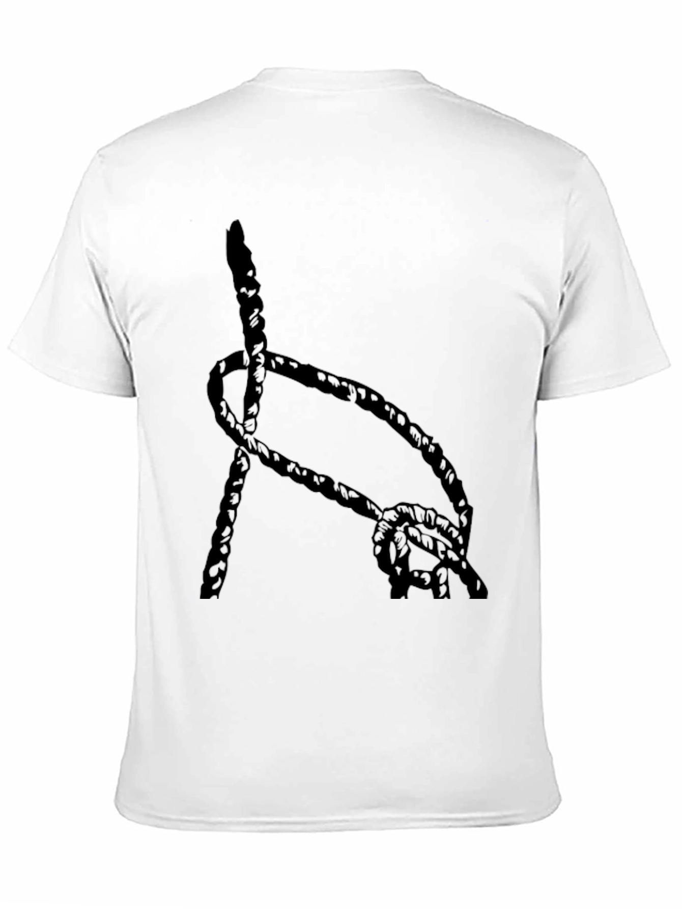 Black Knot Graphic T-Shirt - Casual Style