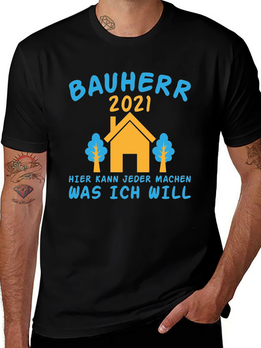 Bauherr 2021 Graphic Tee - Construction Boss T-Shirt