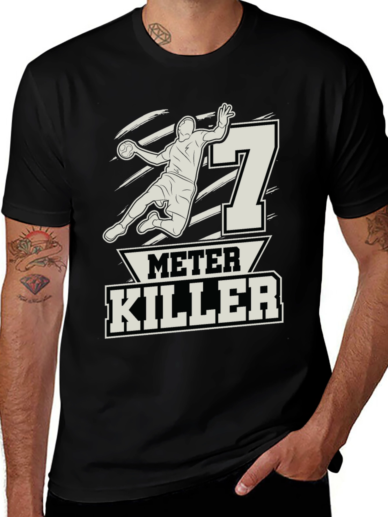 7 Meter Killer T-Shirt - Handball Player Tee