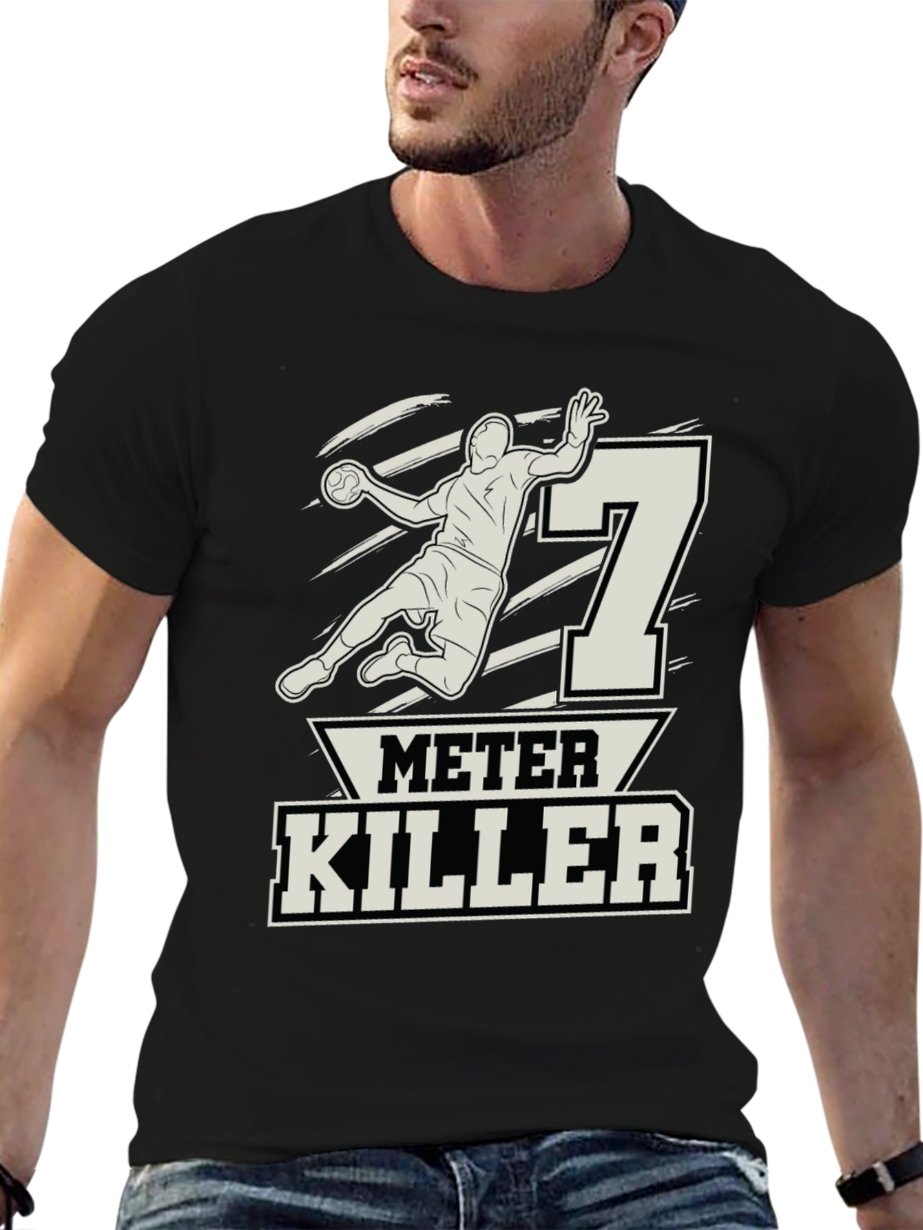 7 Meter Killer T-Shirt - Handball Player Tee