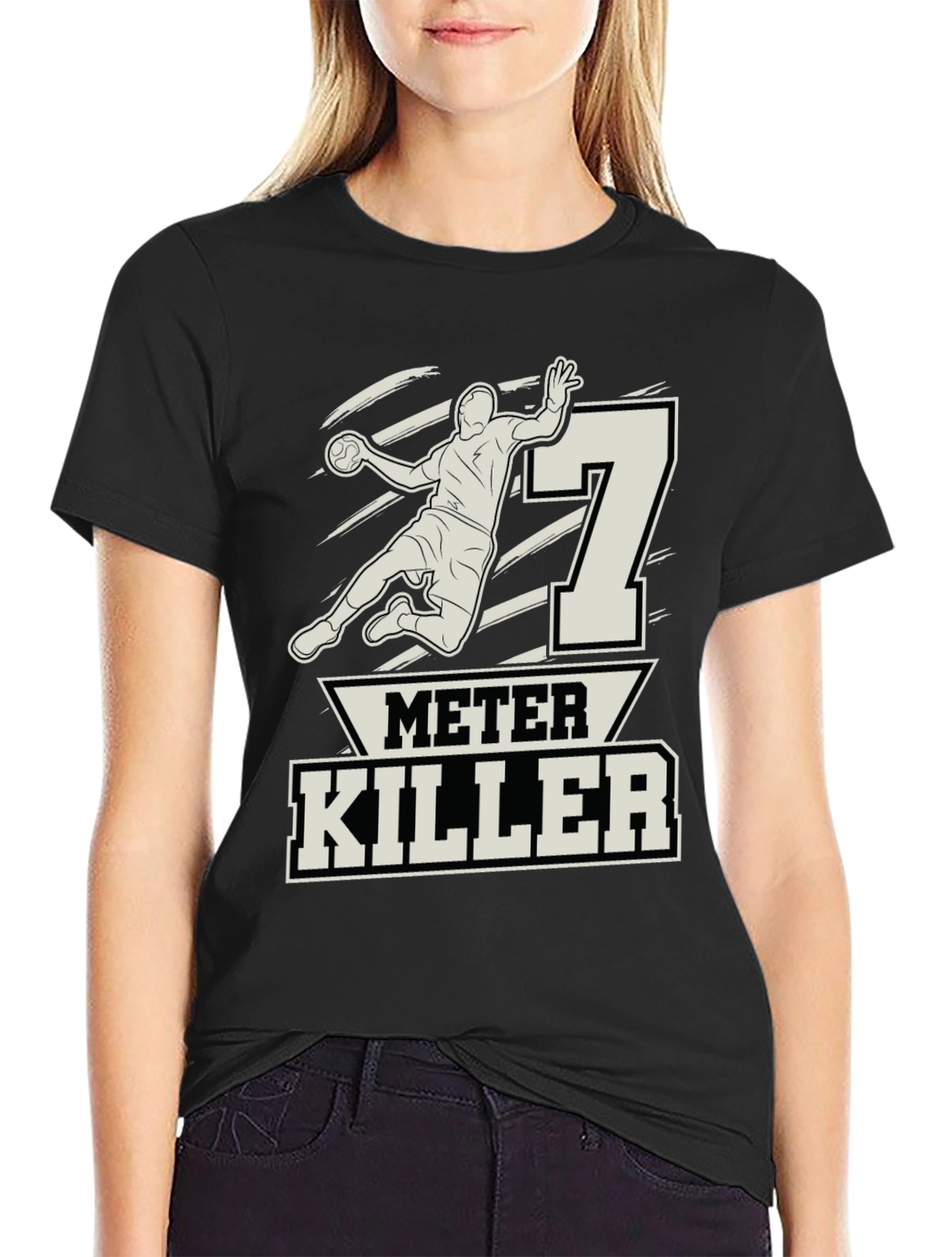 7 Meter Killer T-Shirt - Handball Player Tee