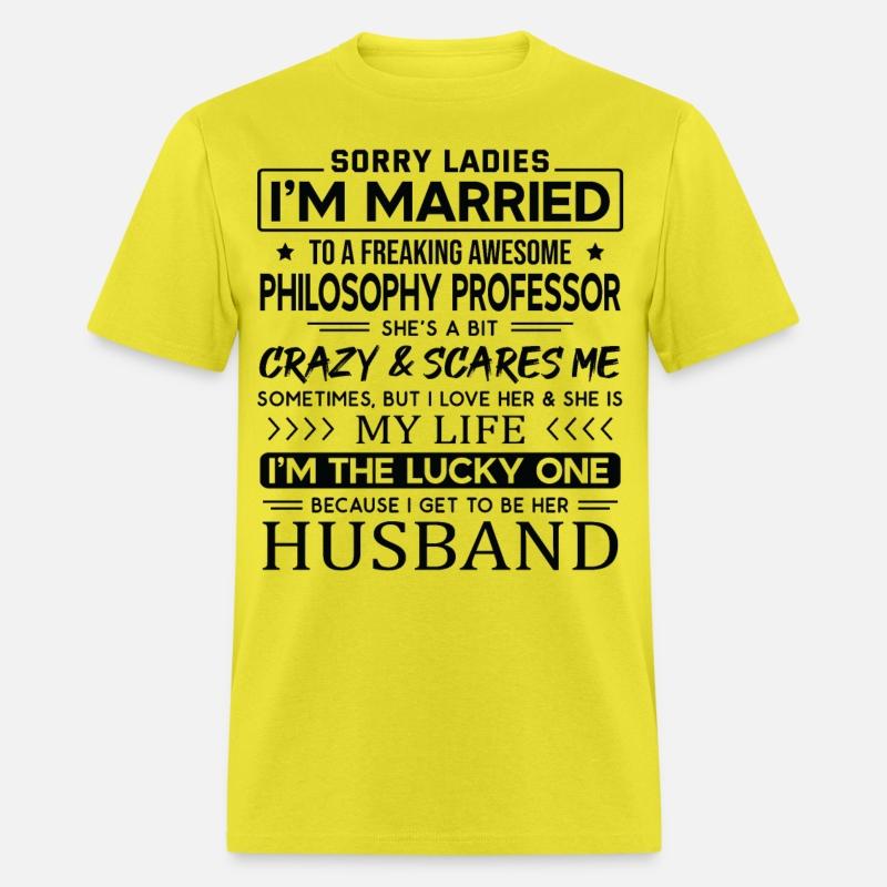 Philosophy Professor Saying For Husband