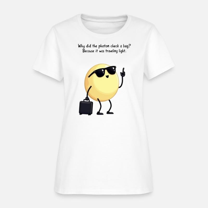 Photon Traveling Light Science Joke