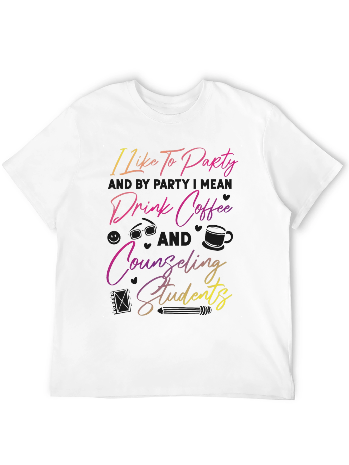 Counseling Students Coffee Party T-Shirt