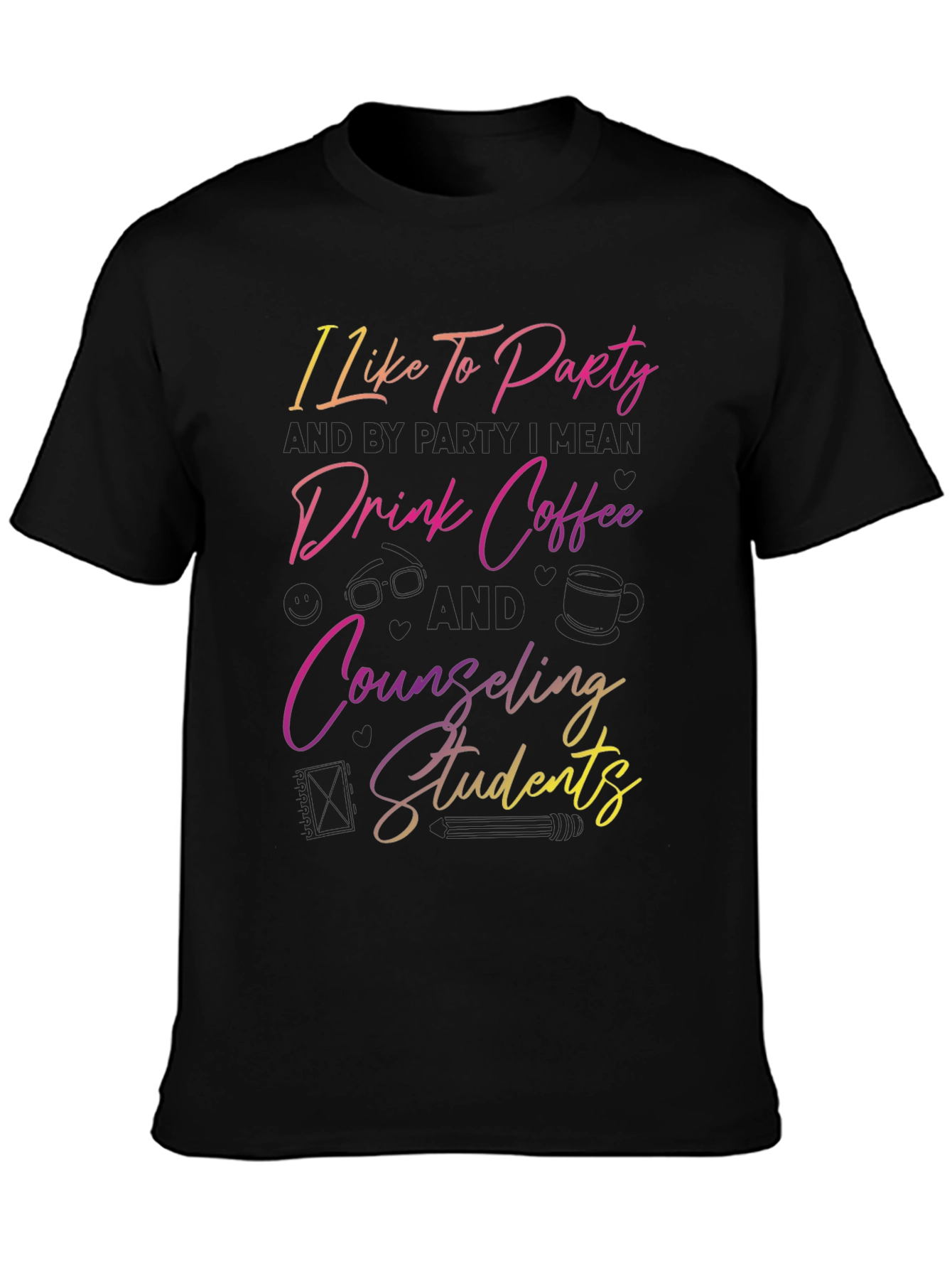 Counseling Students Coffee Party T-Shirt