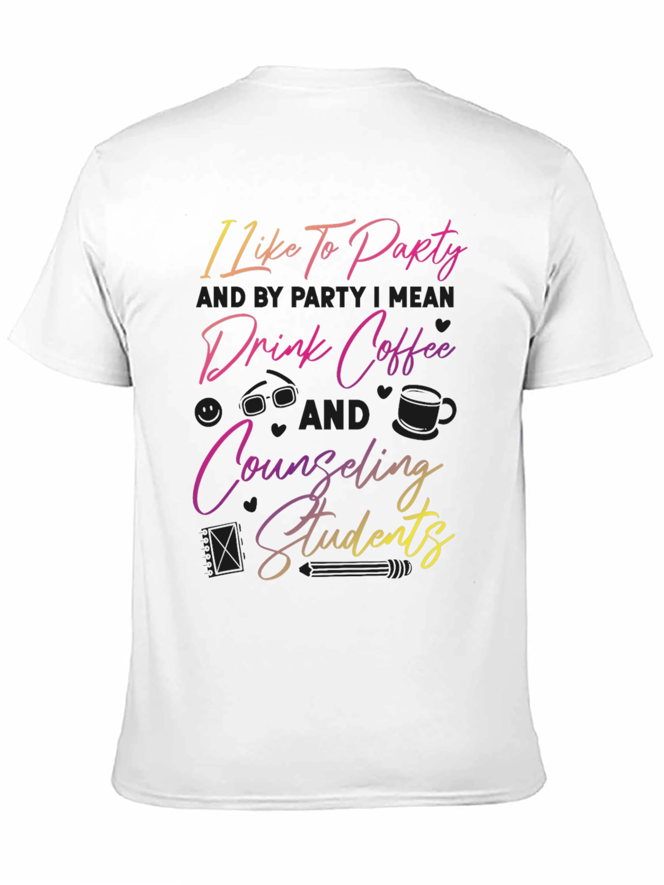 Counseling Students Coffee Party T-Shirt