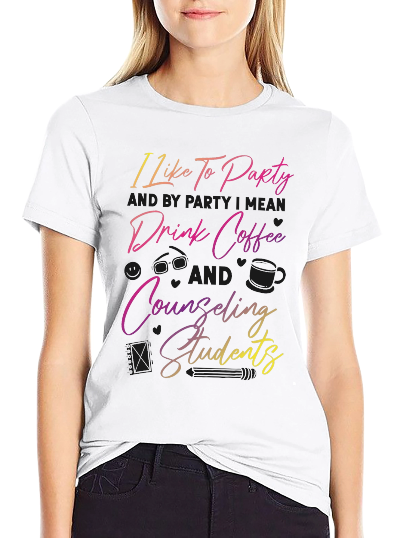 Counseling Students Coffee Party T-Shirt