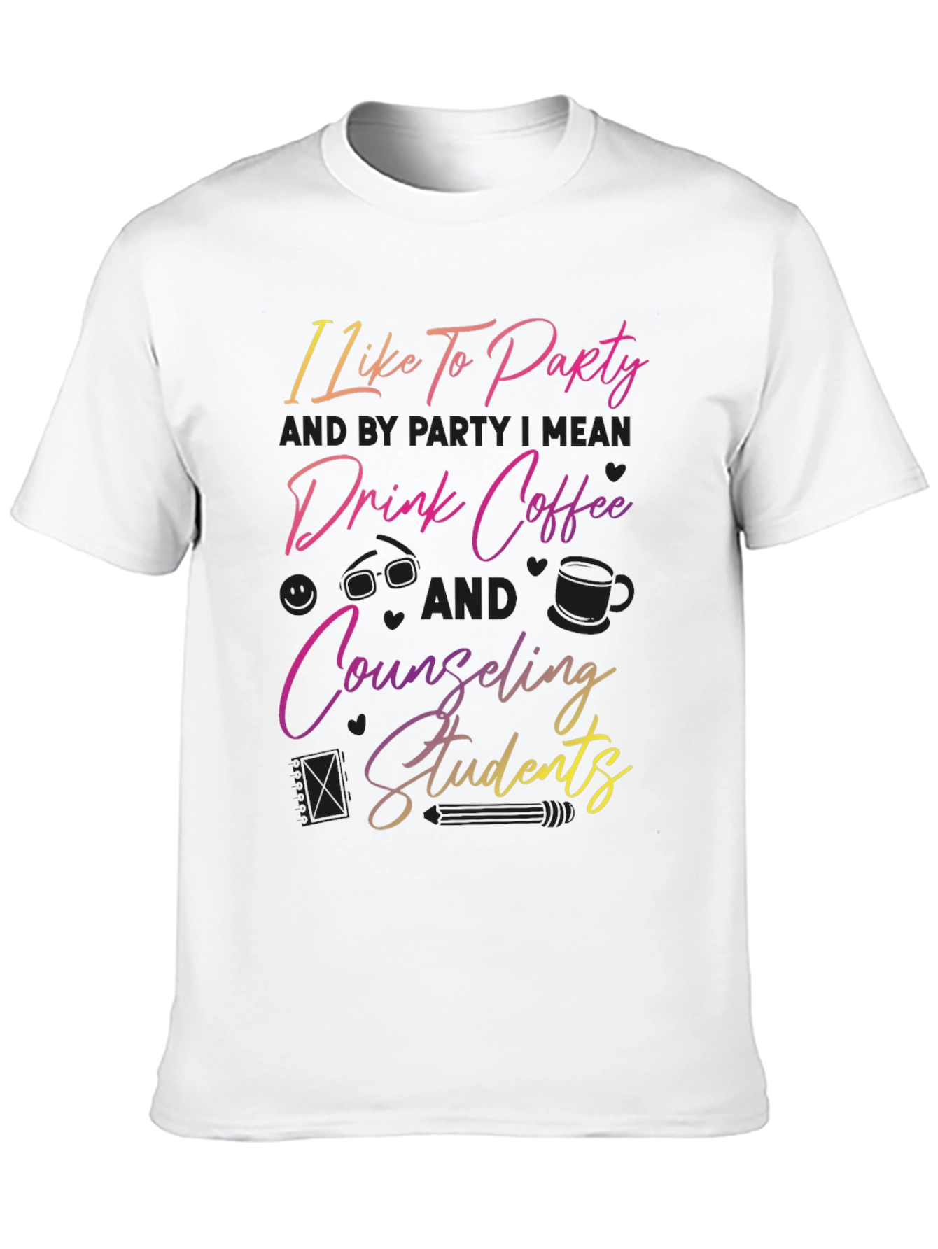 Counseling Students Coffee Party T-Shirt